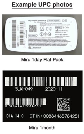Examples of UPC Codes